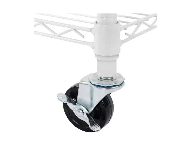 Scaffale in filo d'acciaio a 5 ripiani – 91,4 cm x 35,6 cm, Scaffalatura resistente
