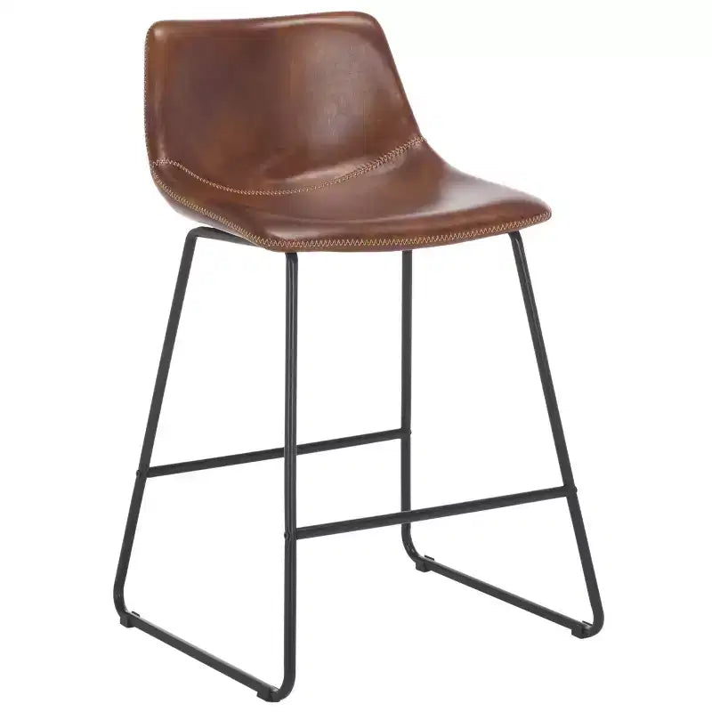 Sgabello da bancone moderno imbottito – Elegante sgabello da bar per cucina e isola