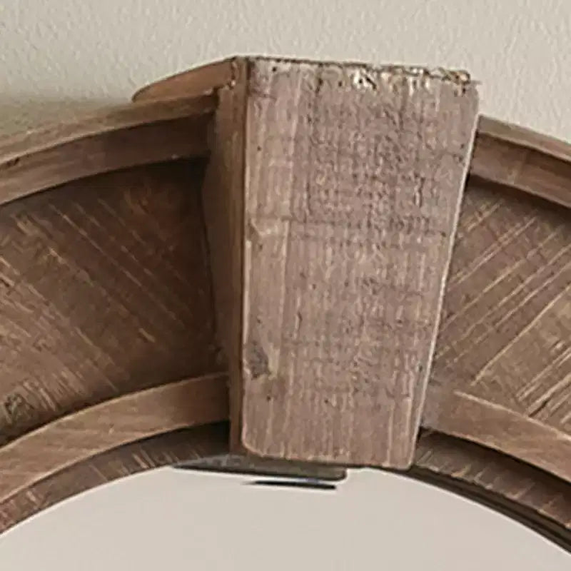 Specchio da parete rustico in stile rustico – Cornice in metallo, 50x50 cm, stile country