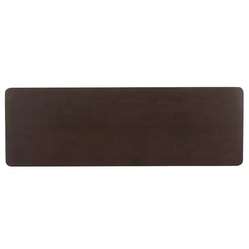 Tavolo Console Moderno in Legno di Frassino – Marrone Scuro, L 120 cm, Supporta 45 kg