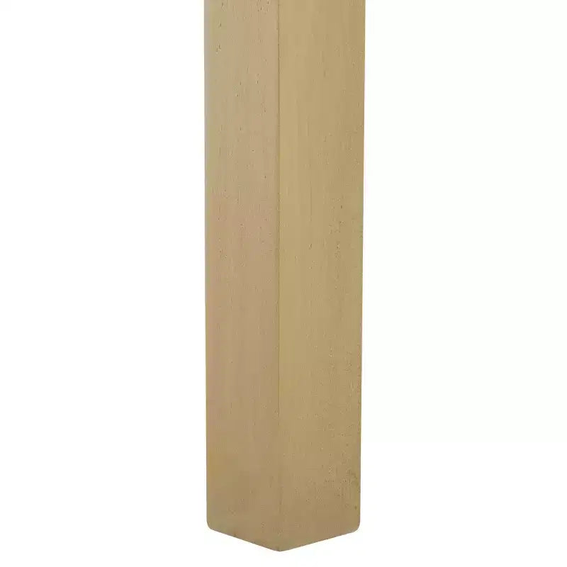 Console ondulata – Finitura naturale da 160 cm, pino e MDF, gambe a forcina, capacità 18 kg
