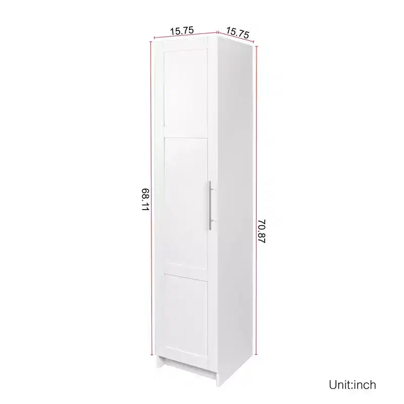 Mobile contenitore impilabile alto a 3 livelli con ripiani regolabili – Altezza 180 cm