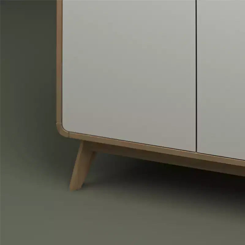 Mobile Credenza a 2 ante stile scandinavo – Credenza Buffet Contenitore