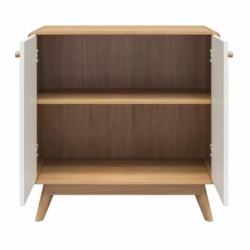 Mobile Credenza a 2 ante stile scandinavo – Credenza Buffet Contenitore