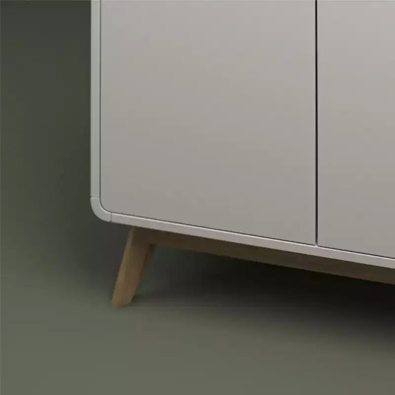 Mobile Credenza a 2 ante stile scandinavo – Credenza Buffet Contenitore