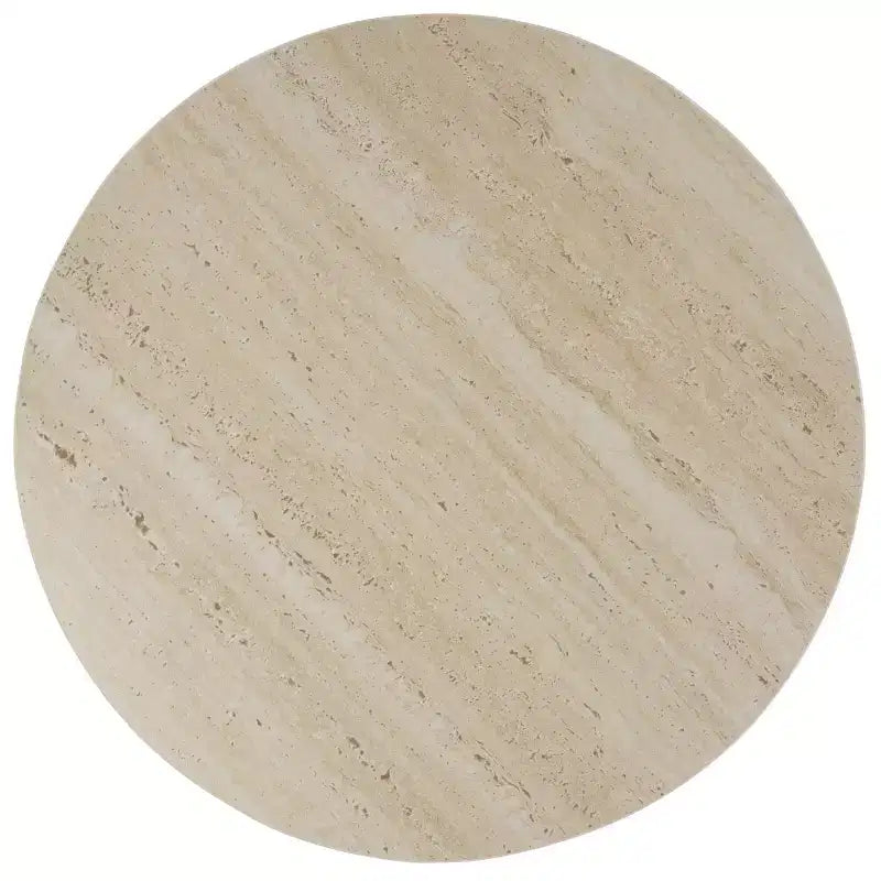 Tavolino alto in ceramica – Beige, Tavolino d'appoggio moderno