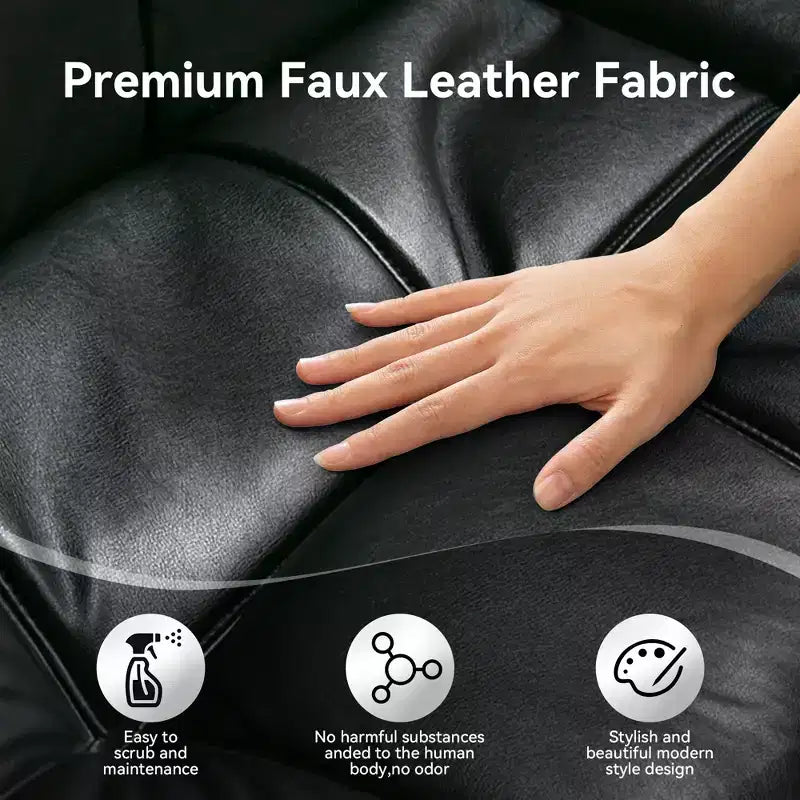 Divano letto futon convertibile da 71" – Lino moderno, cuscini sfoderabili e schienale regolabile