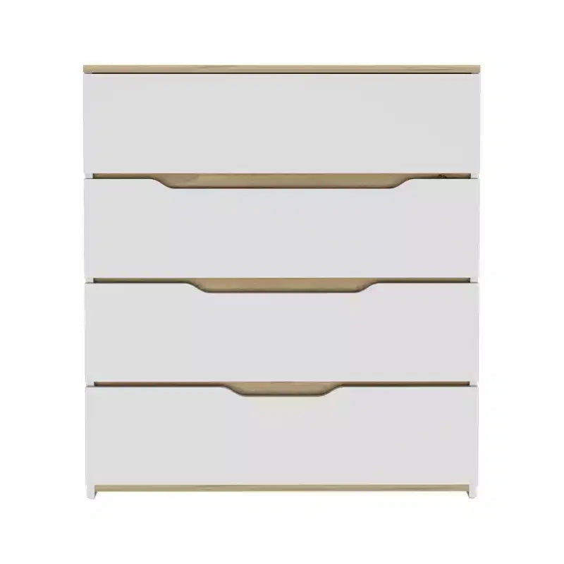 Cassettiera a 4 cassetti con ampi cassetti – Legno Composito Robusto, Organizzazione Versatile