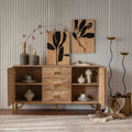 Comò e Cassettiera a 6 Cassetti in Legno Chiaro – Design Moderno con Cassetti a Scorrimento Fluido