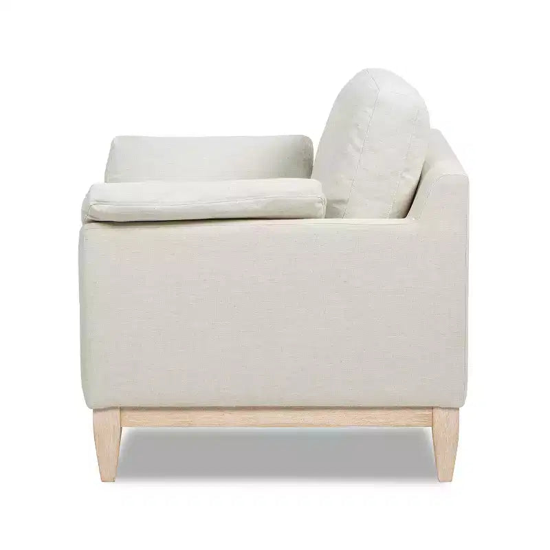 Poltrona Accent da Fattoria 91 cm – Rivestimento in Lino Bianco