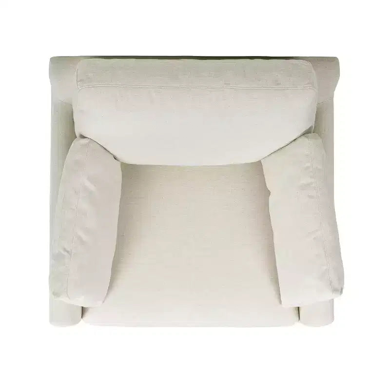 Poltrona Accent da Fattoria 91 cm – Rivestimento in Lino Bianco