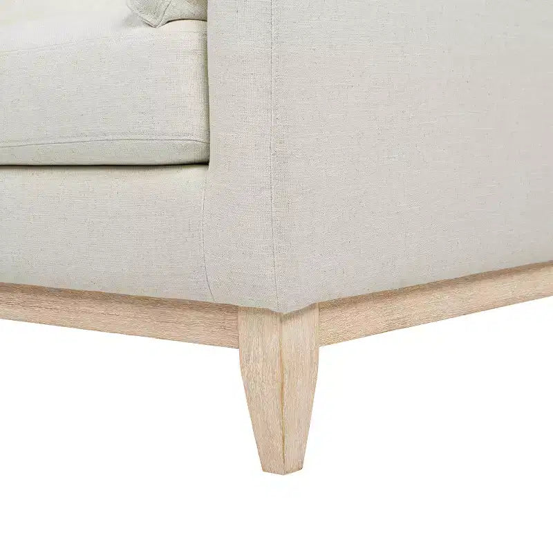 Poltrona Accent da Fattoria 91 cm – Rivestimento in Lino Bianco
