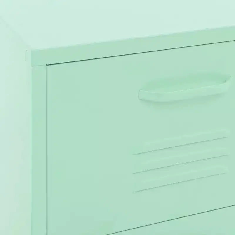 Armadietto in acciaio con 3 cassetti e piedini regolabili – Organizzatore moderno per casa o ufficio