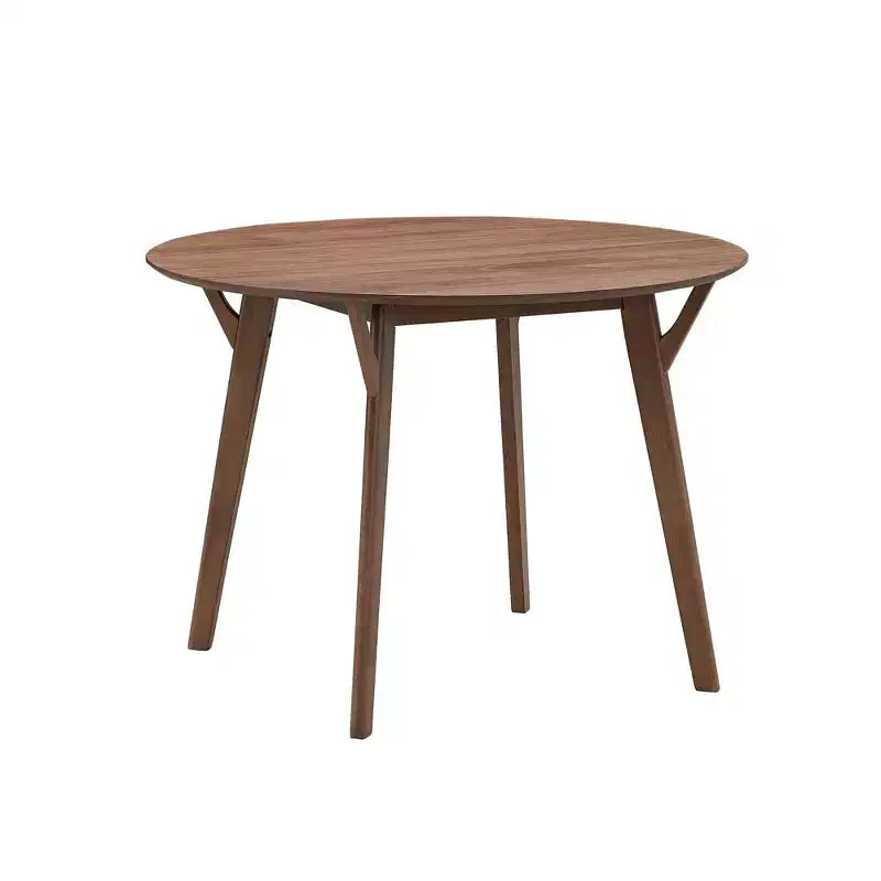 Tavolo da pranzo rotondo in legno da 42" per 4 persone – Cucina e Sala da pranzo