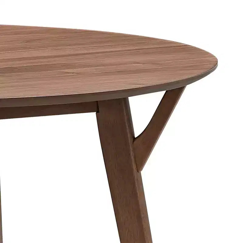 Tavolo da pranzo rotondo in legno da 42" per 4 persone – Cucina e Sala da pranzo